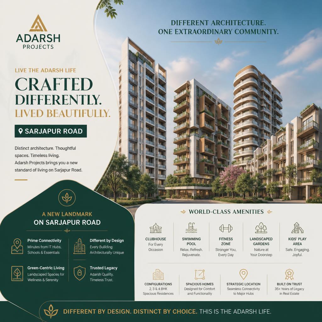 Adarsh Projects Sarjapur Road