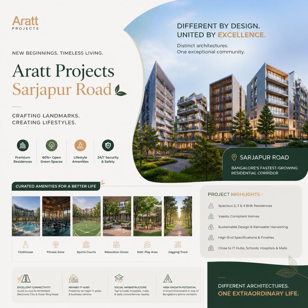 Aratt Projects Sarjapur Road