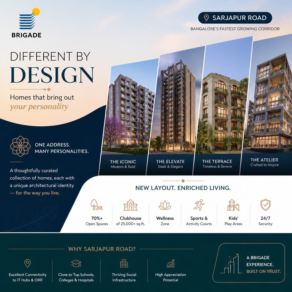Brigade Projects Sarjapur Road