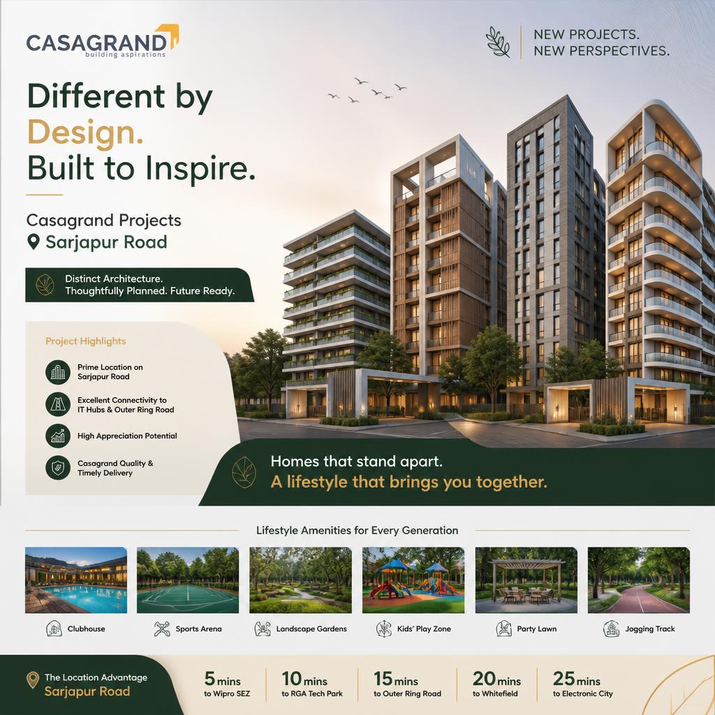 Casagrand Projects Sarjapur Road