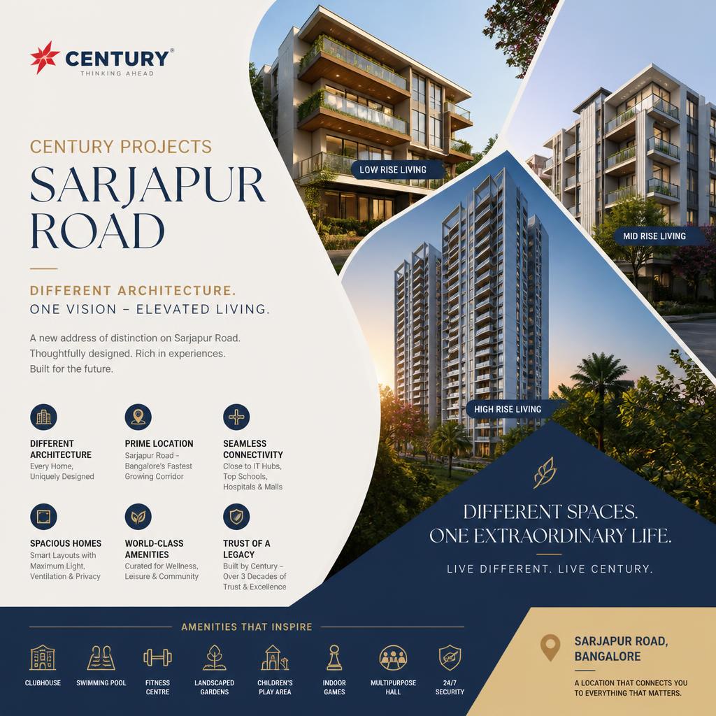 Century Projects Sarjapur Road