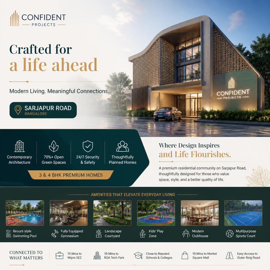 Confident Projects Sarjapur Road