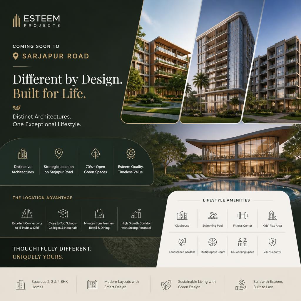 Esteem Projects Sarjapur Road