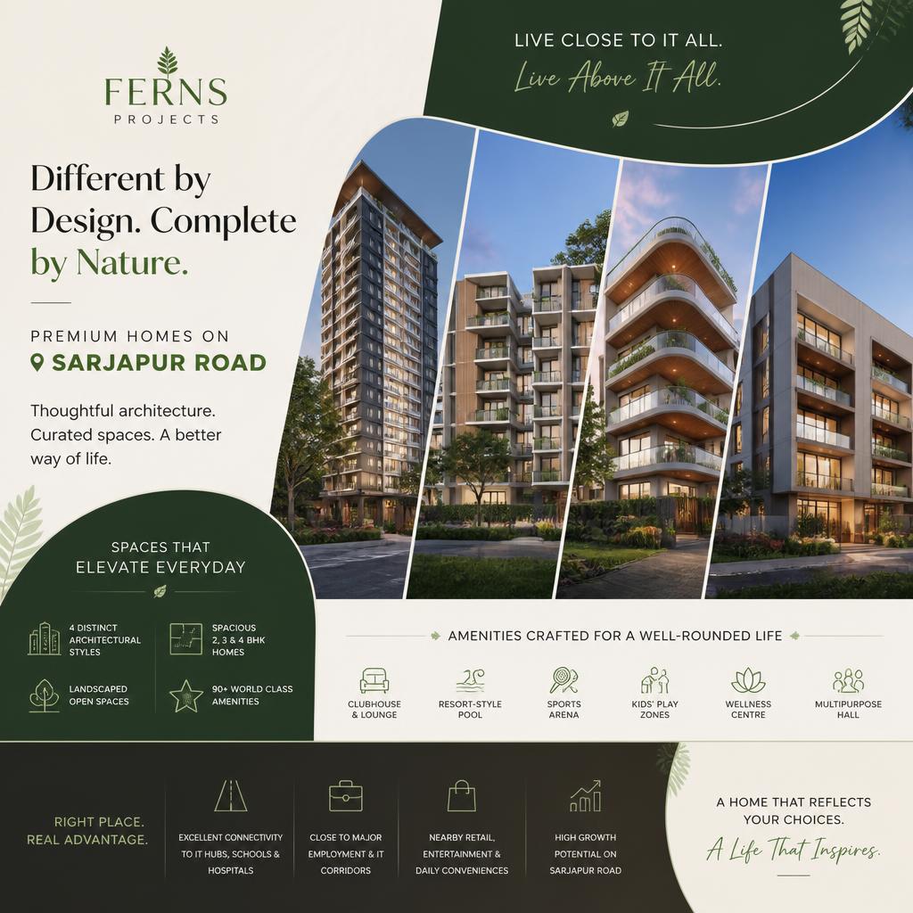 Ferns Projects Sarjapur Road
