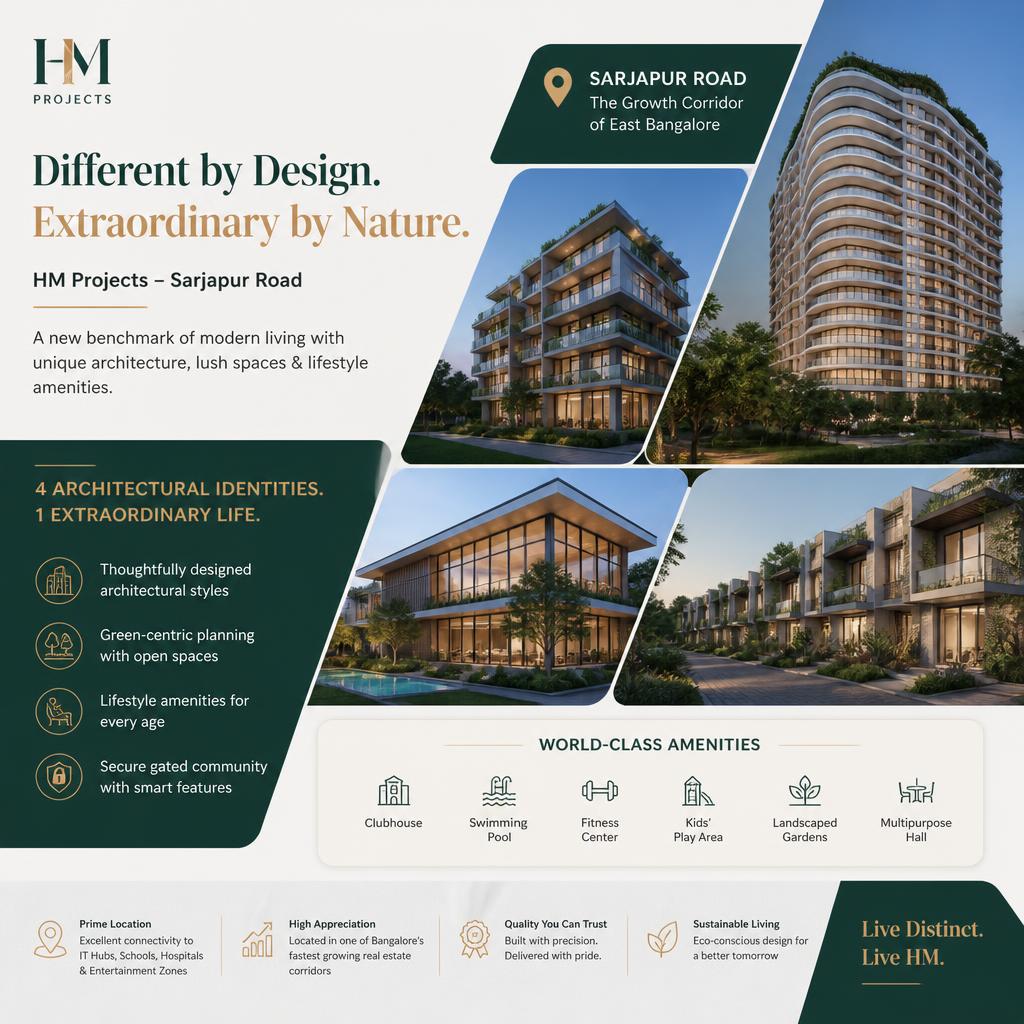 HM Projects Sarjapur Road