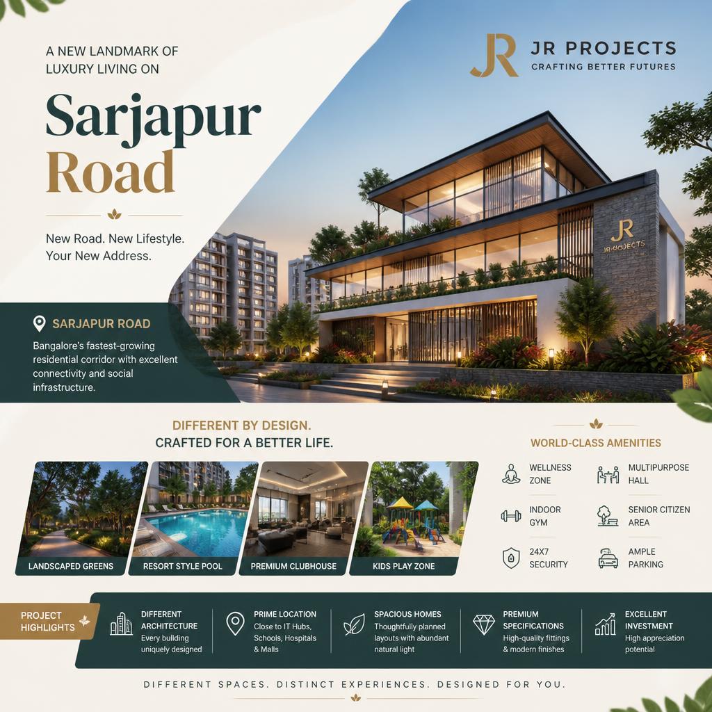 JR Projects Sarjapur Road