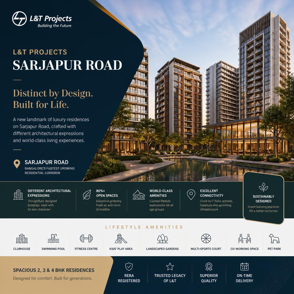 L&T Projects Sarjapur Road