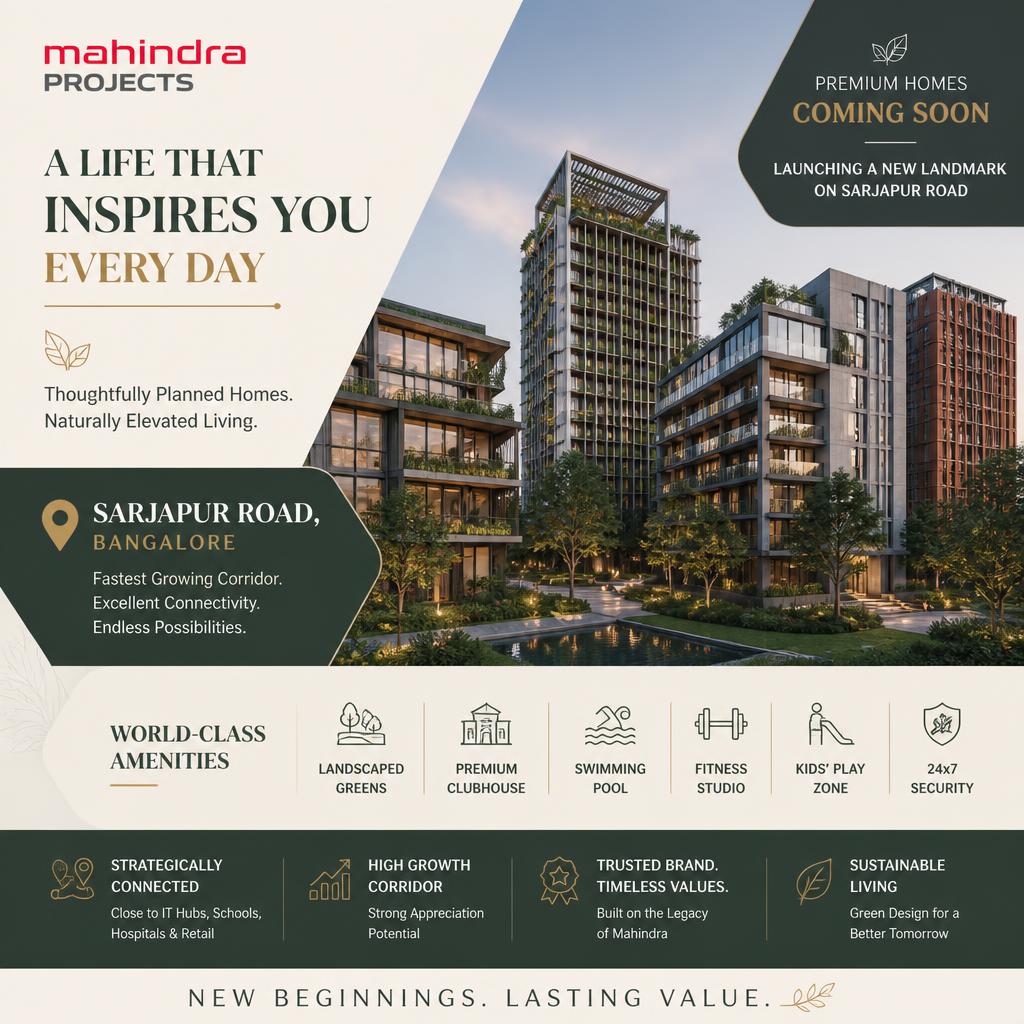 Mahindra Projects Sarjapur Road