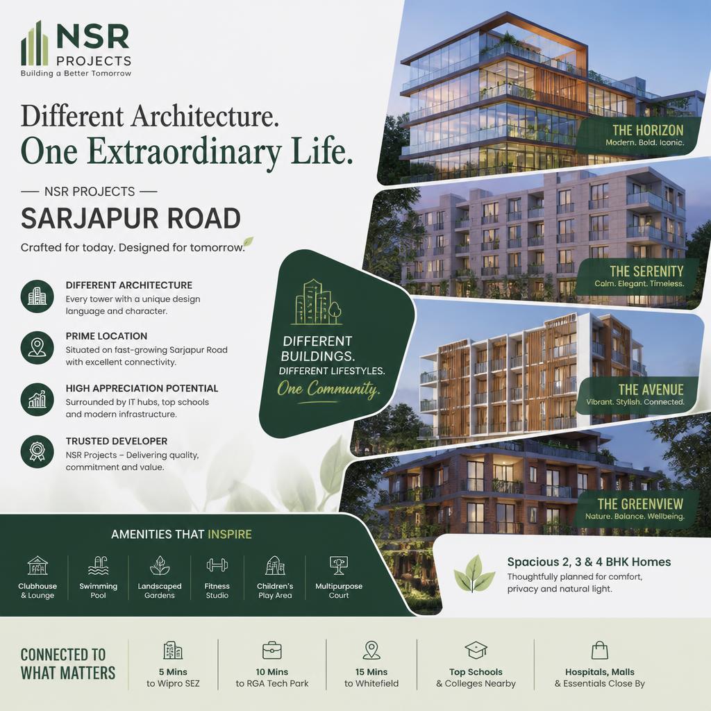 NSR Projects Sarjapur Road