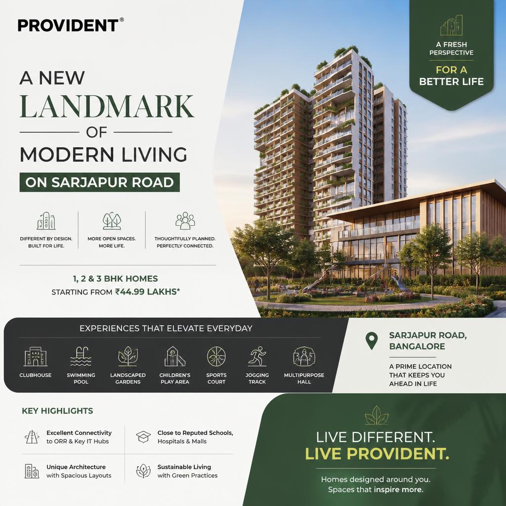 Provident Projects Sarjapur Road