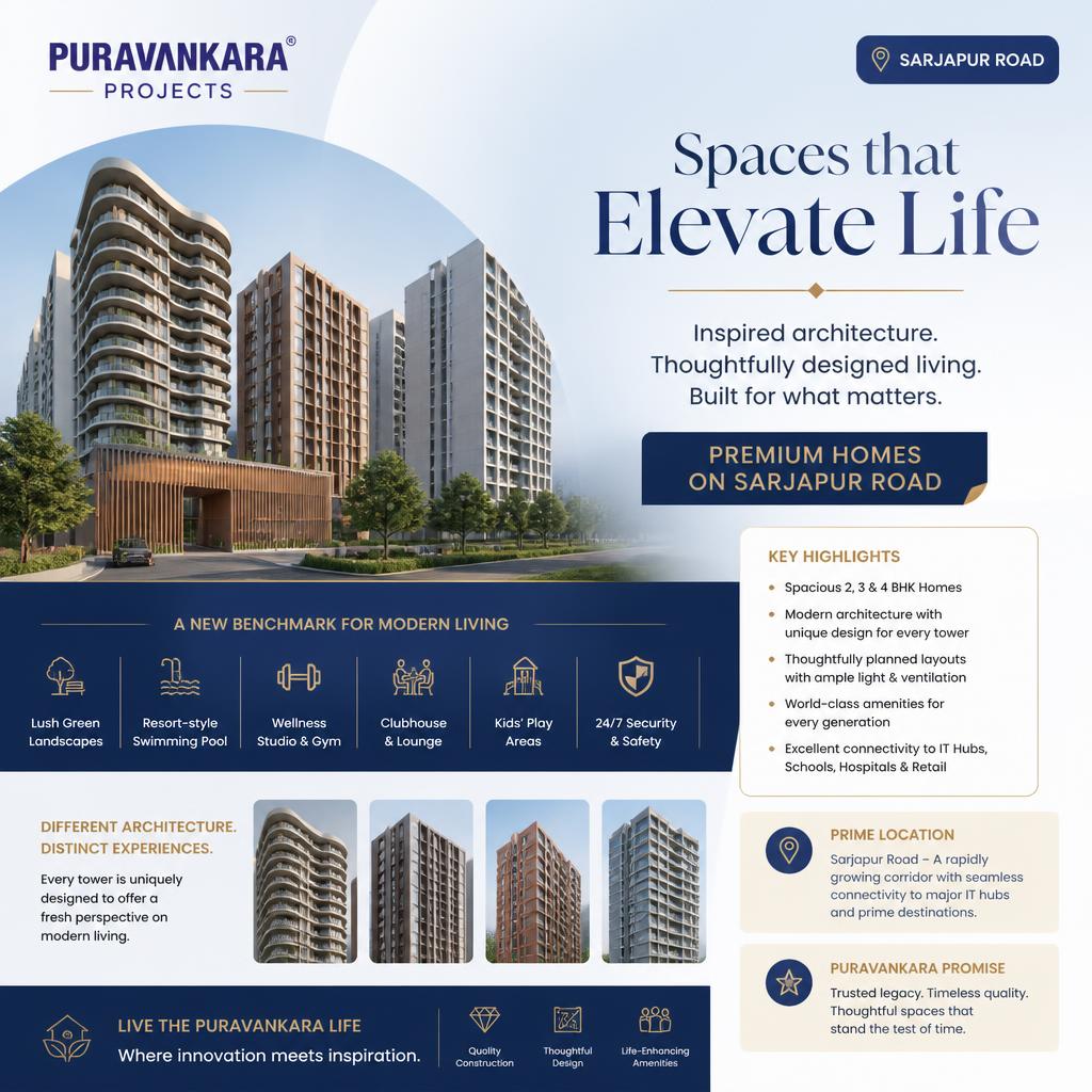 Puravankara Projects Sarjapur Road