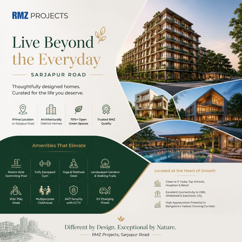 RMZ Projects Sarjapur Road