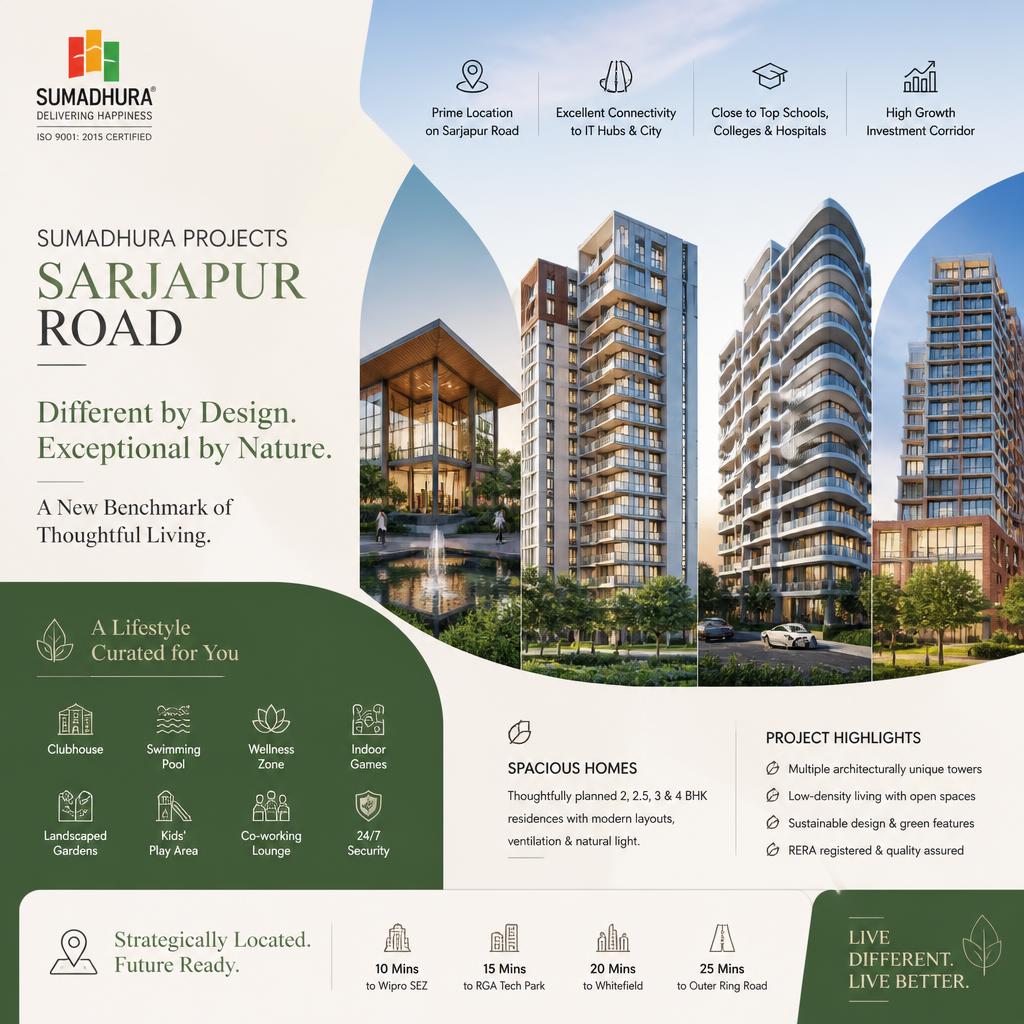 Sumadhura Projects Sarjapur Road