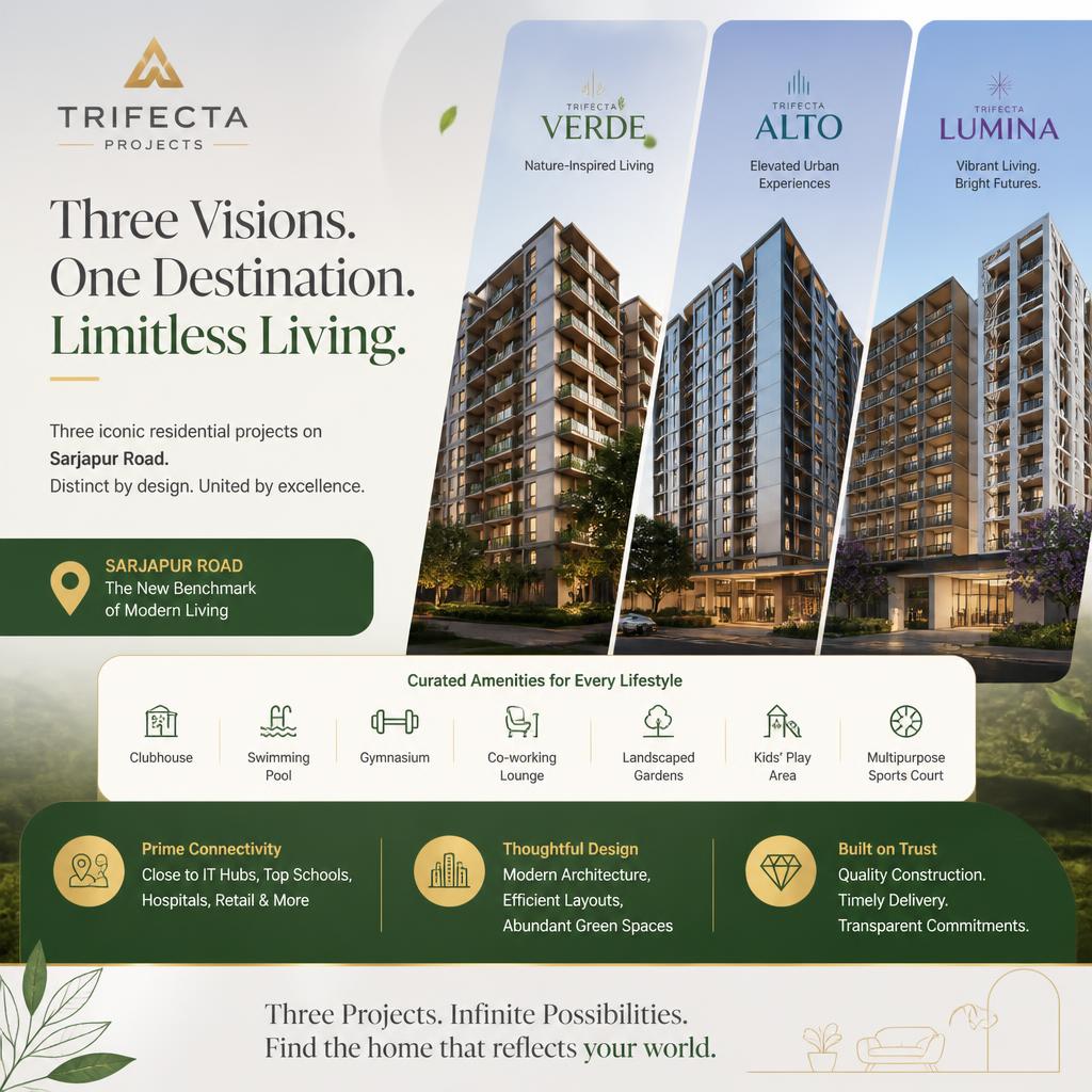Trifecta Projects Sarjapur Road