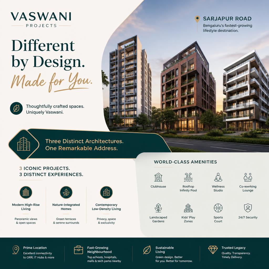 Vaswani Projects Sarjapur Road