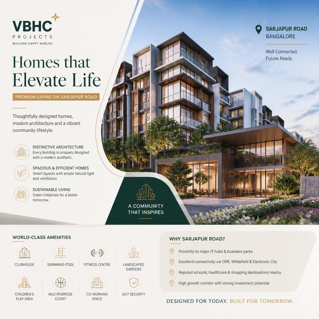 VBHC Projects Sarjapur Road
